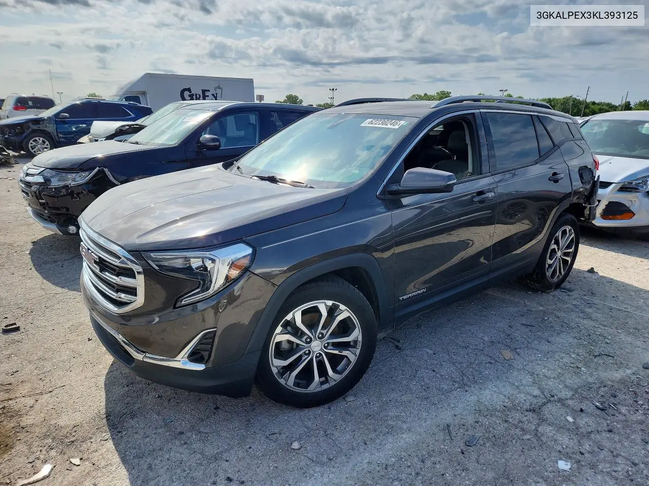 2019 GMC Terrain Slt VIN: 3GKALPEX3KL393125 Lot: 62230246