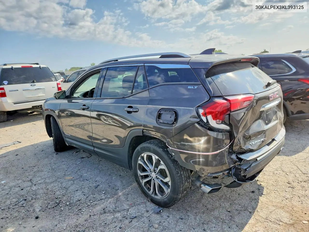 2019 GMC Terrain Slt VIN: 3GKALPEX3KL393125 Lot: 62230246