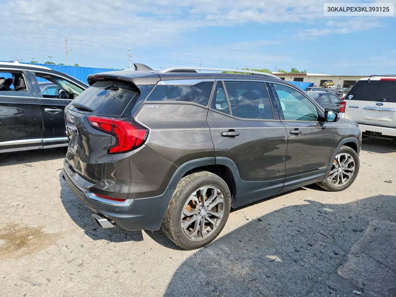 2019 GMC Terrain Slt VIN: 3GKALPEX3KL393125 Lot: 62230246