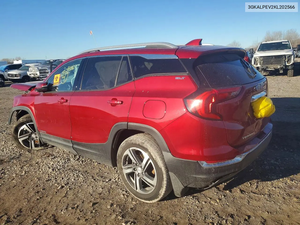 2019 GMC Terrain Slt VIN: 3GKALPEV2KL202566 Lot: 78327315