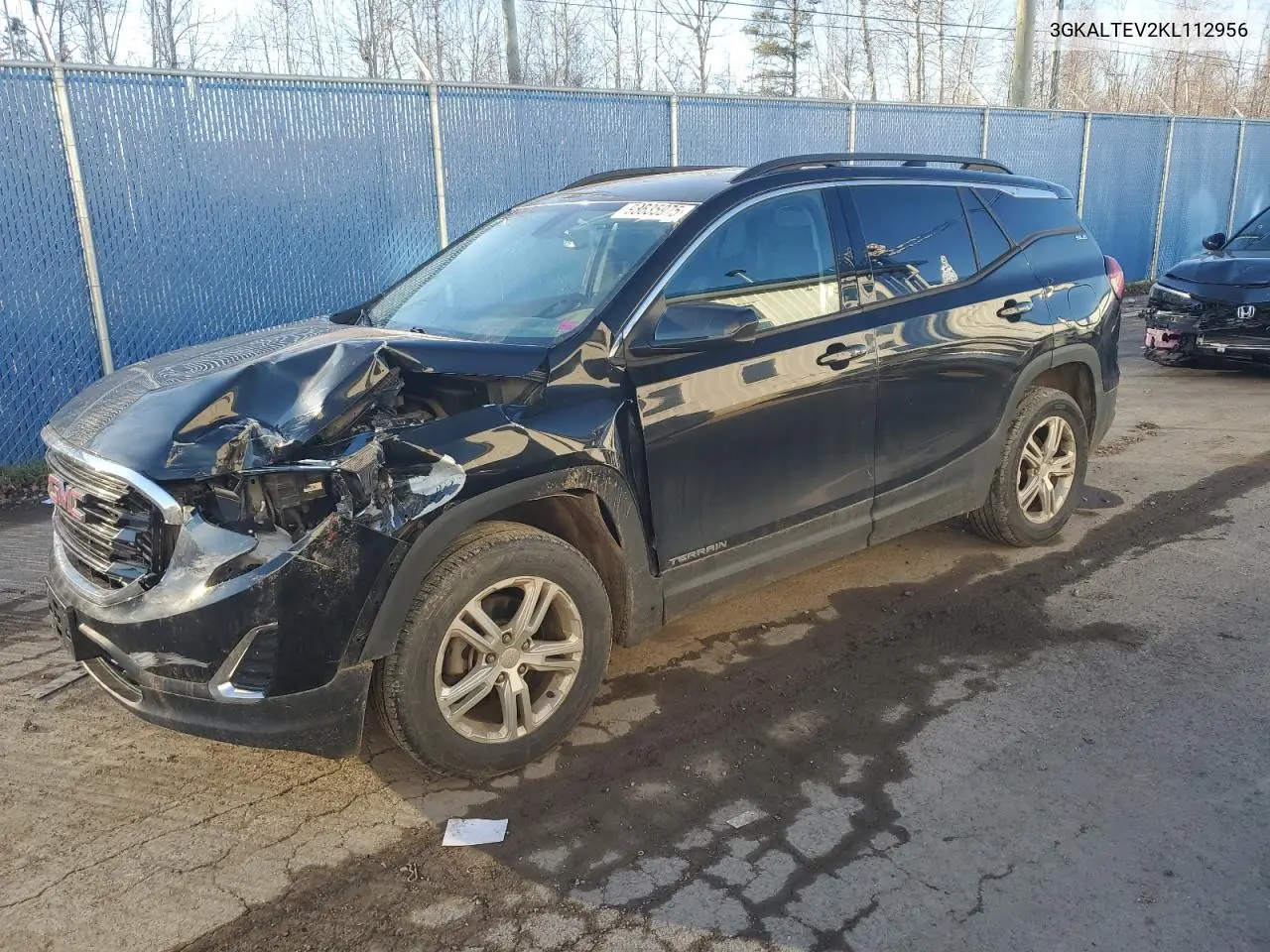 3GKALTEV2KL112956 2019 GMC Terrain Sle