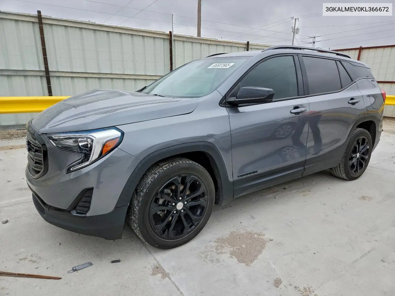 3GKALMEV0KL366672 2019 GMC Terrain Sle