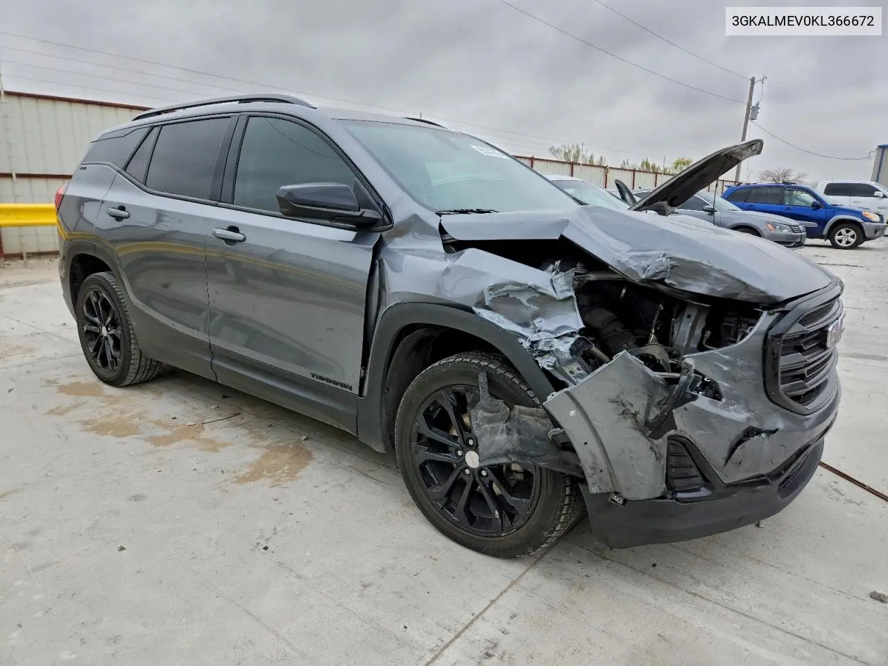 3GKALMEV0KL366672 2019 GMC Terrain Sle