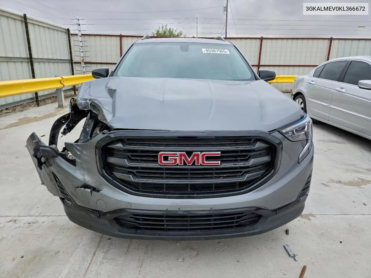 3GKALMEV0KL366672 2019 GMC Terrain Sle