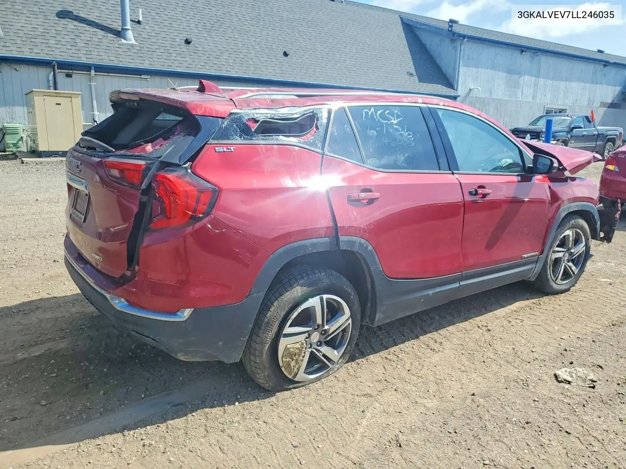 2020 GMC Terrain Slt VIN: 3GKALVEV7LL246035 Lot: 55473846