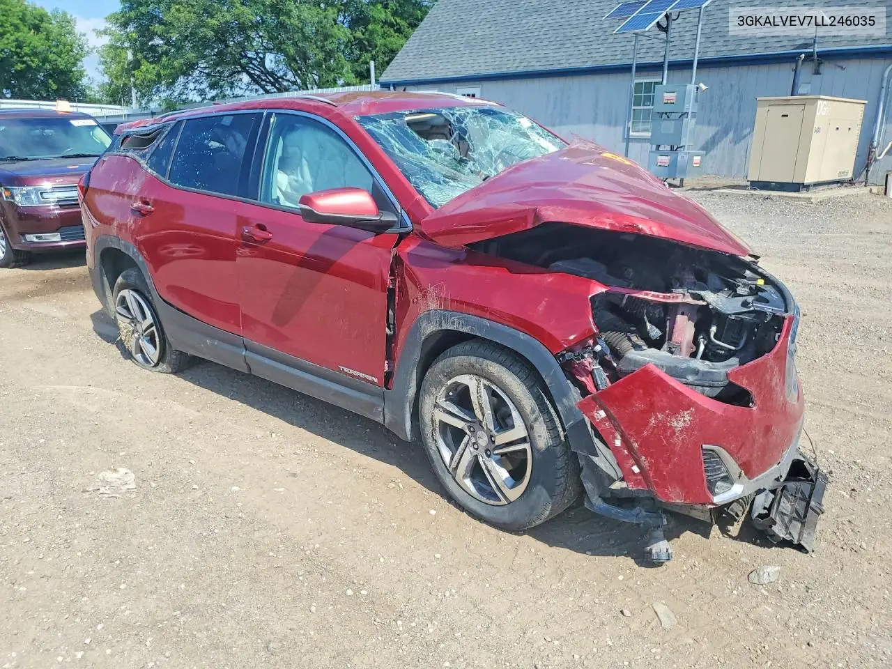 2020 GMC Terrain Slt VIN: 3GKALVEV7LL246035 Lot: 55473846