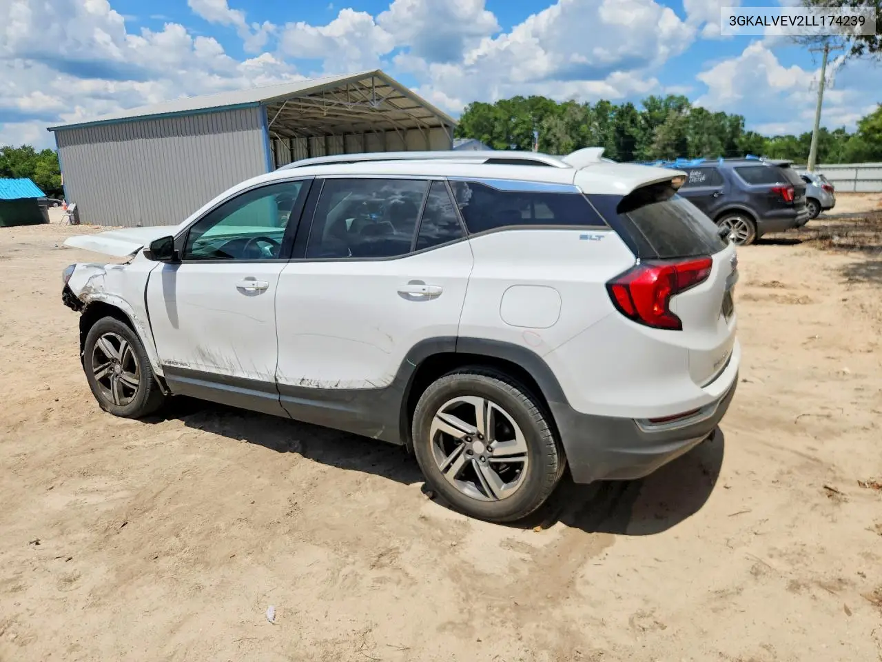 2020 GMC Terrain Slt VIN: 3GKALVEV2LL174239 Lot: 56969376