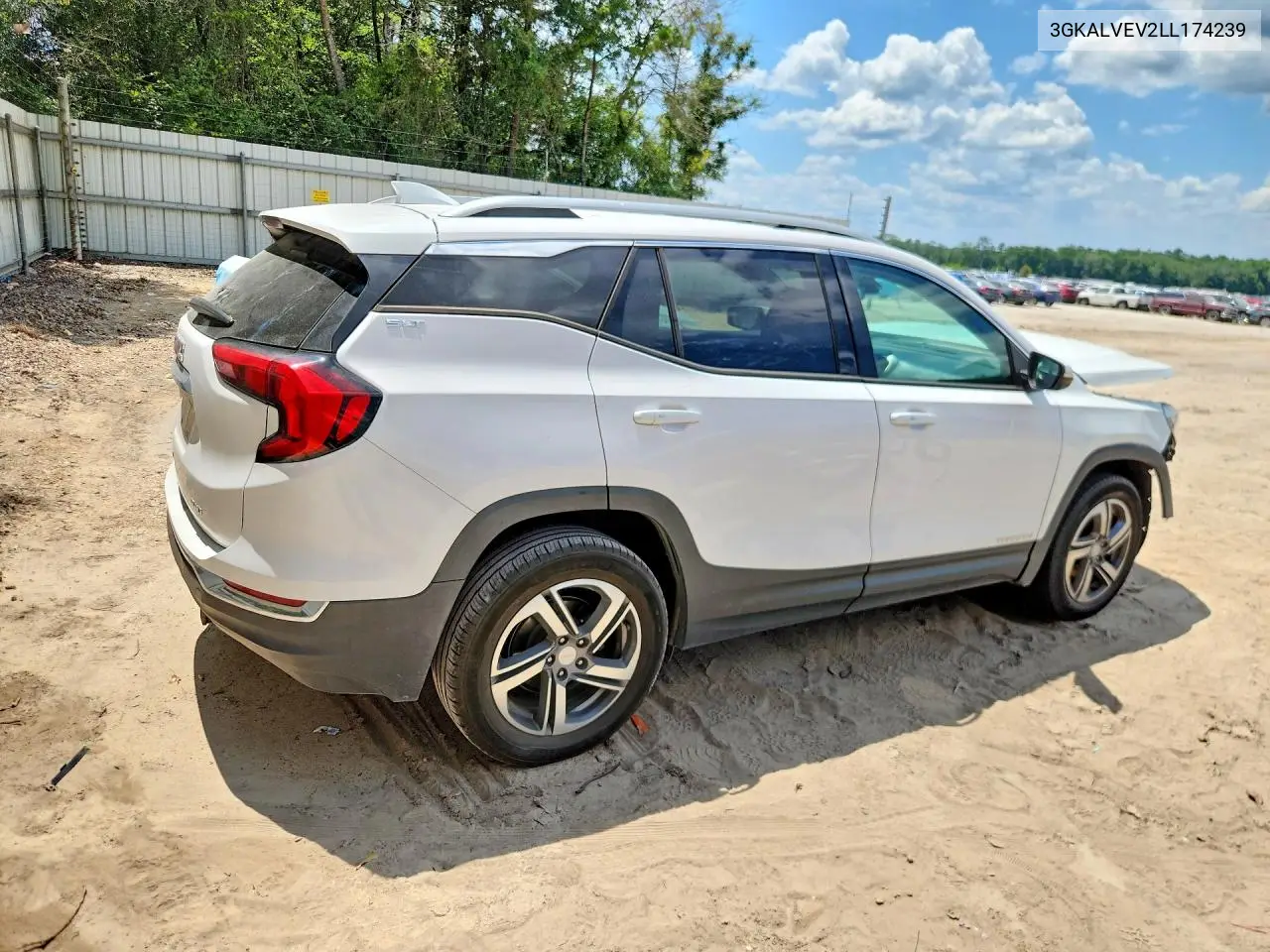2020 GMC Terrain Slt VIN: 3GKALVEV2LL174239 Lot: 56969376