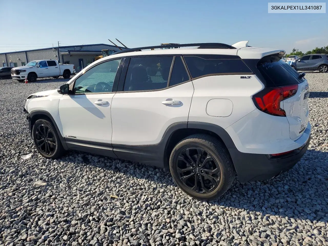2020 GMC Terrain Slt VIN: 3GKALPEX1LL341087 Lot: 58350246