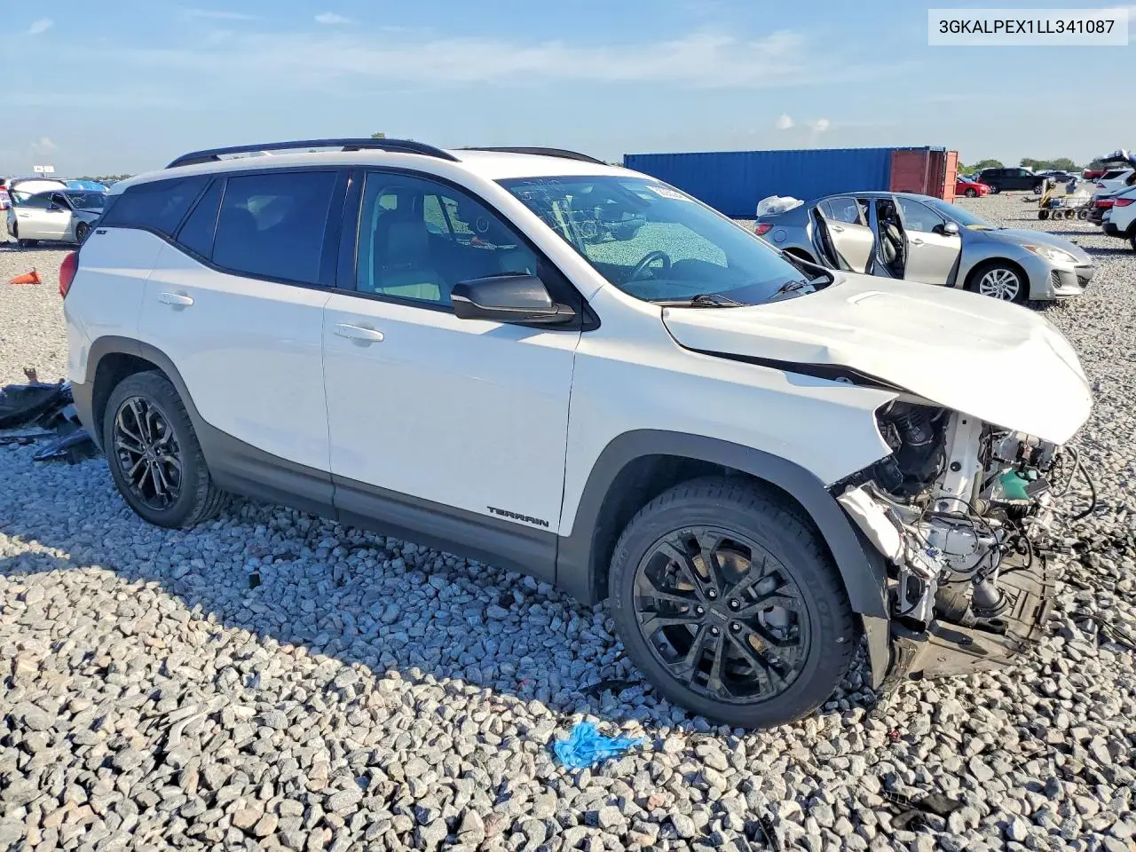2020 GMC Terrain Slt VIN: 3GKALPEX1LL341087 Lot: 58350246