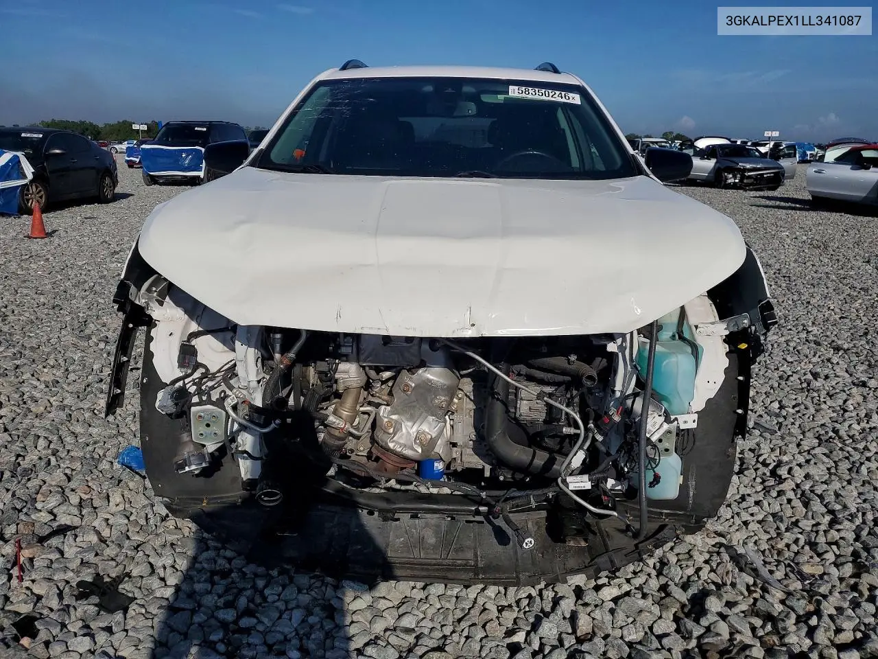 2020 GMC Terrain Slt VIN: 3GKALPEX1LL341087 Lot: 58350246