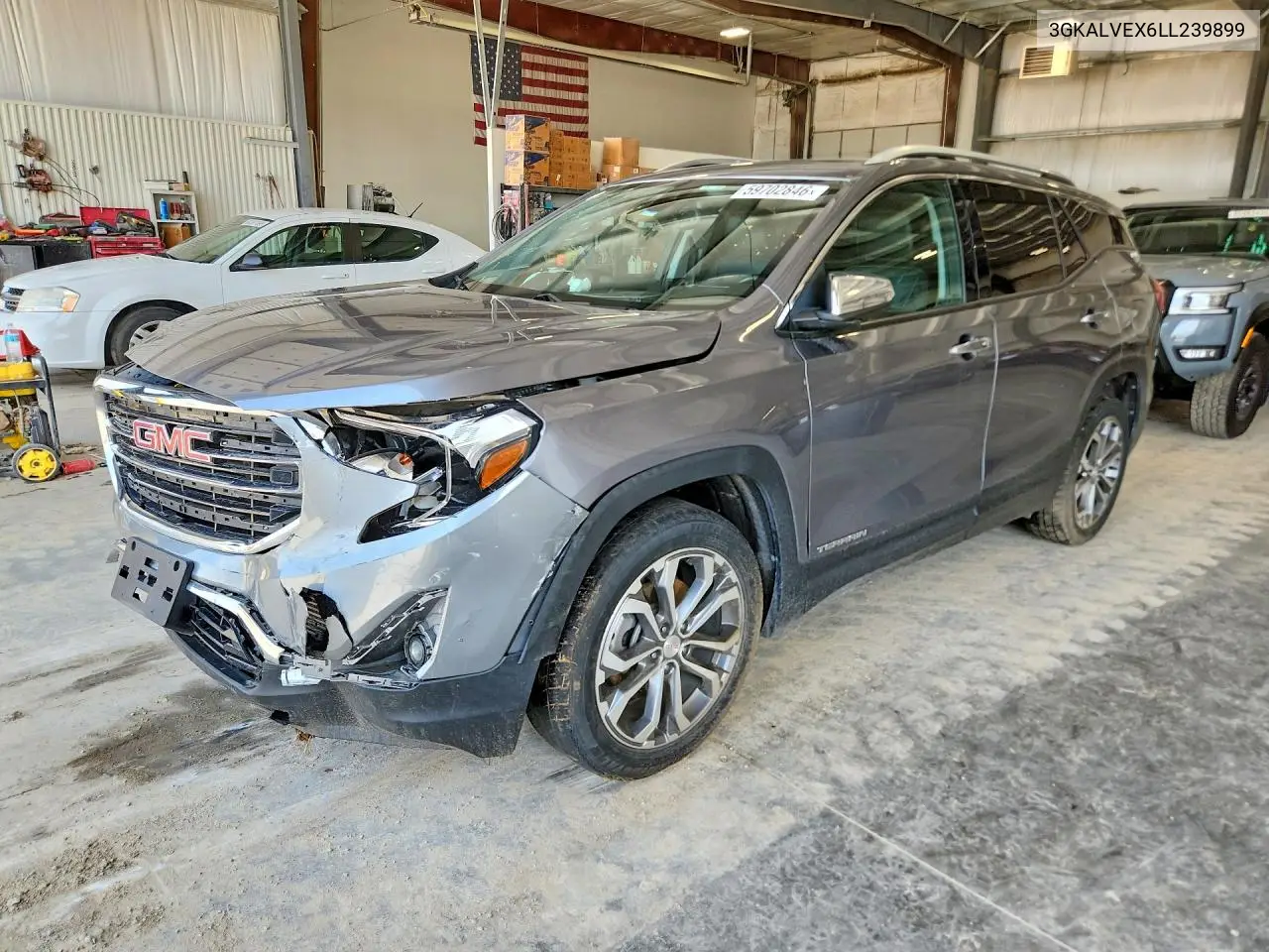 2020 GMC Terrain Slt VIN: 3GKALVEX6LL239899 Lot: 59702846