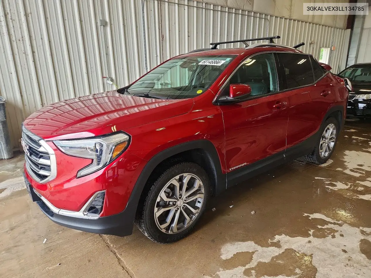 2020 GMC Terrain Slt VIN: 3GKALVEX3LL134785 Lot: 60146866