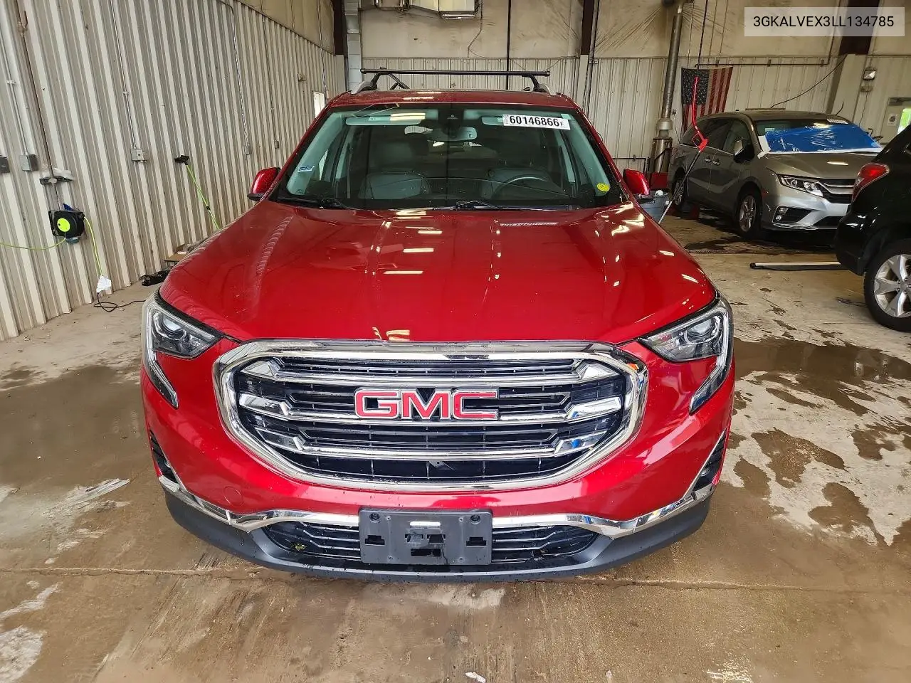 2020 GMC Terrain Slt VIN: 3GKALVEX3LL134785 Lot: 60146866