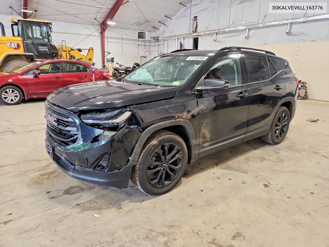 2020 GMC Terrain Slt VIN: 3GKALVEV6LL163776 Lot: 61350396