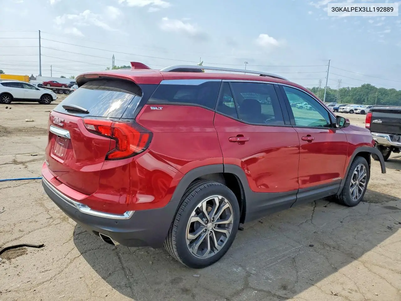 2020 GMC Terrain Slt VIN: 3GKALPEX3LL192889 Lot: 61369946