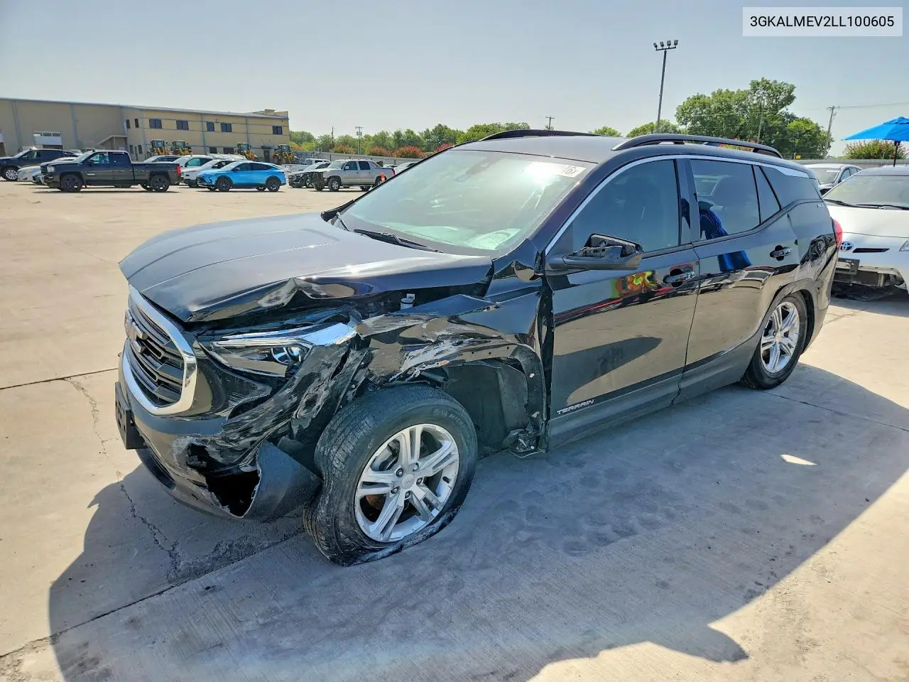 2020 GMC Terrain Sle VIN: 3GKALMEV2LL100605 Lot: 61384446