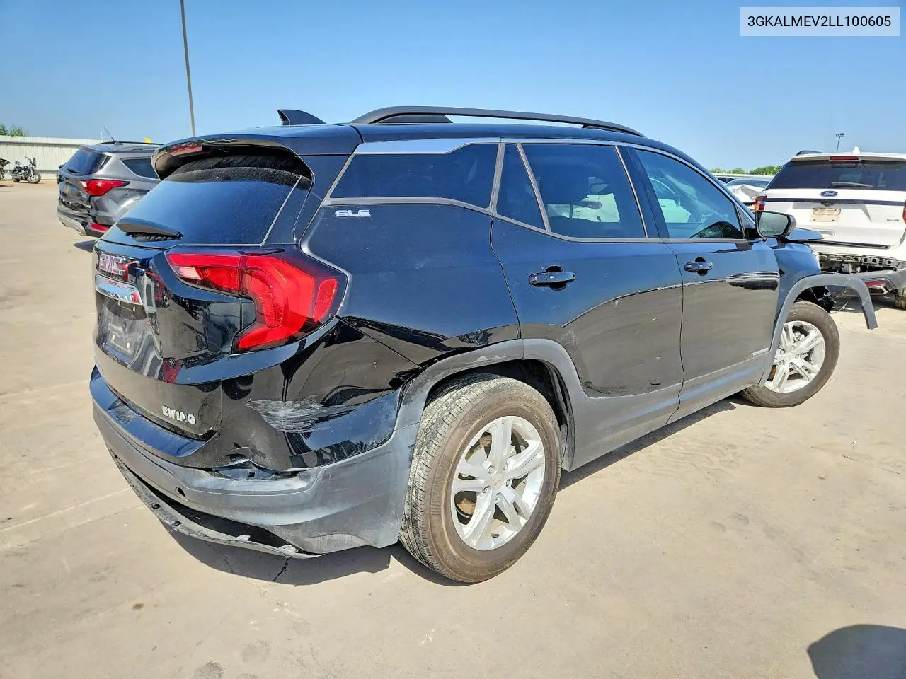 2020 GMC Terrain Sle VIN: 3GKALMEV2LL100605 Lot: 61384446