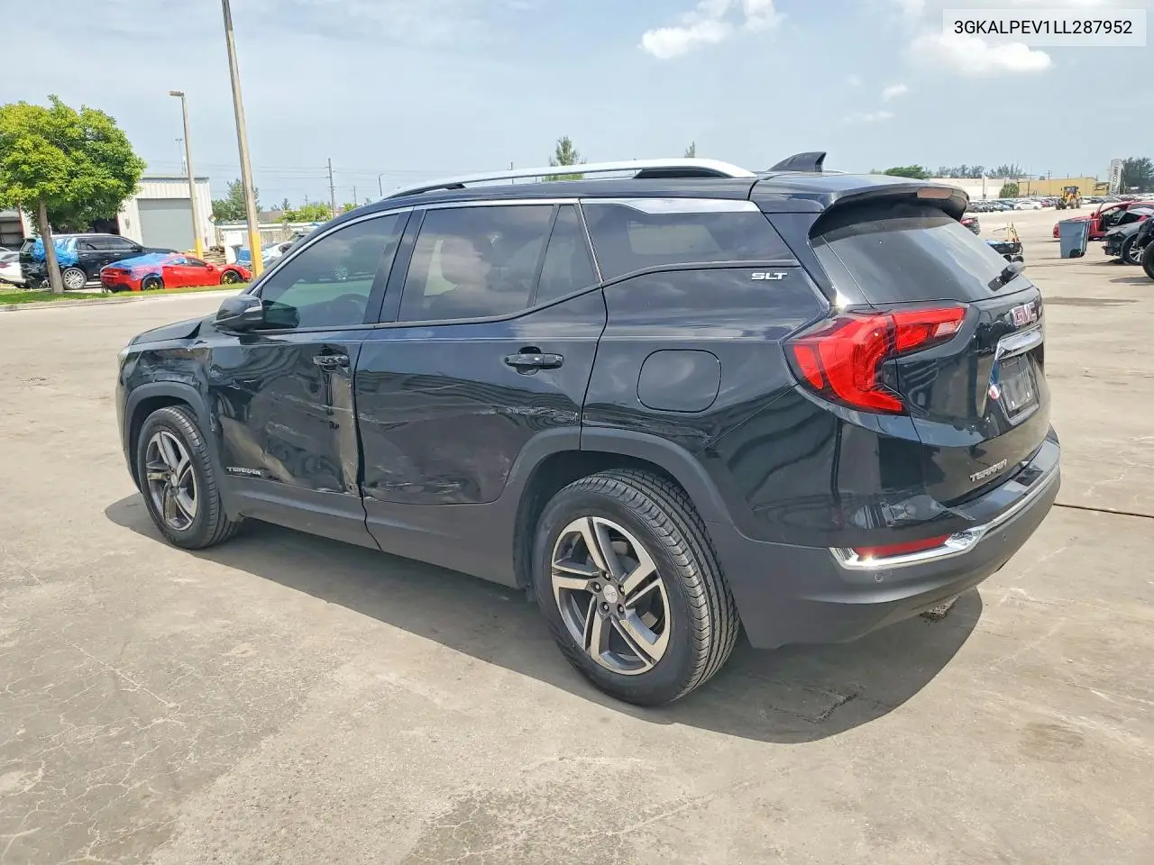 2020 GMC Terrain Slt VIN: 3GKALPEV1LL287952 Lot: 61576776