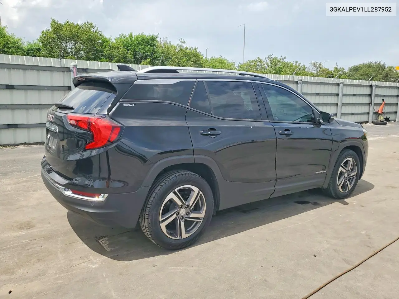 2020 GMC Terrain Slt VIN: 3GKALPEV1LL287952 Lot: 61576776