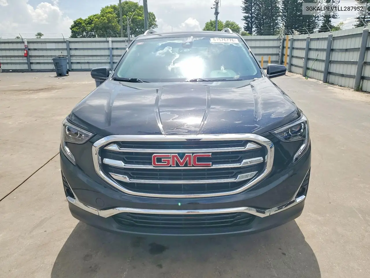 2020 GMC Terrain Slt VIN: 3GKALPEV1LL287952 Lot: 61576776