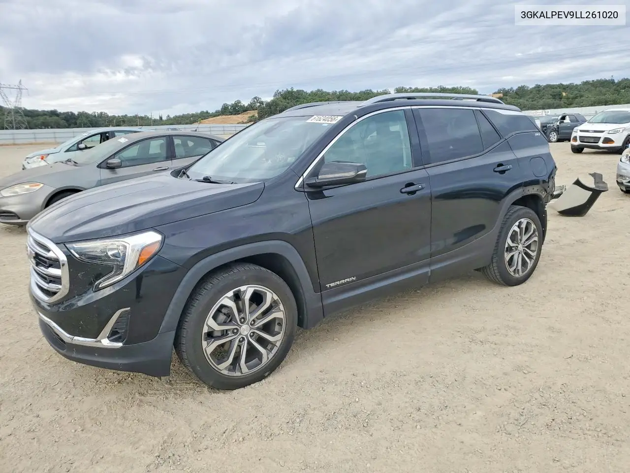 2020 GMC Terrain Slt VIN: 3GKALPEV9LL261020 Lot: 61624056