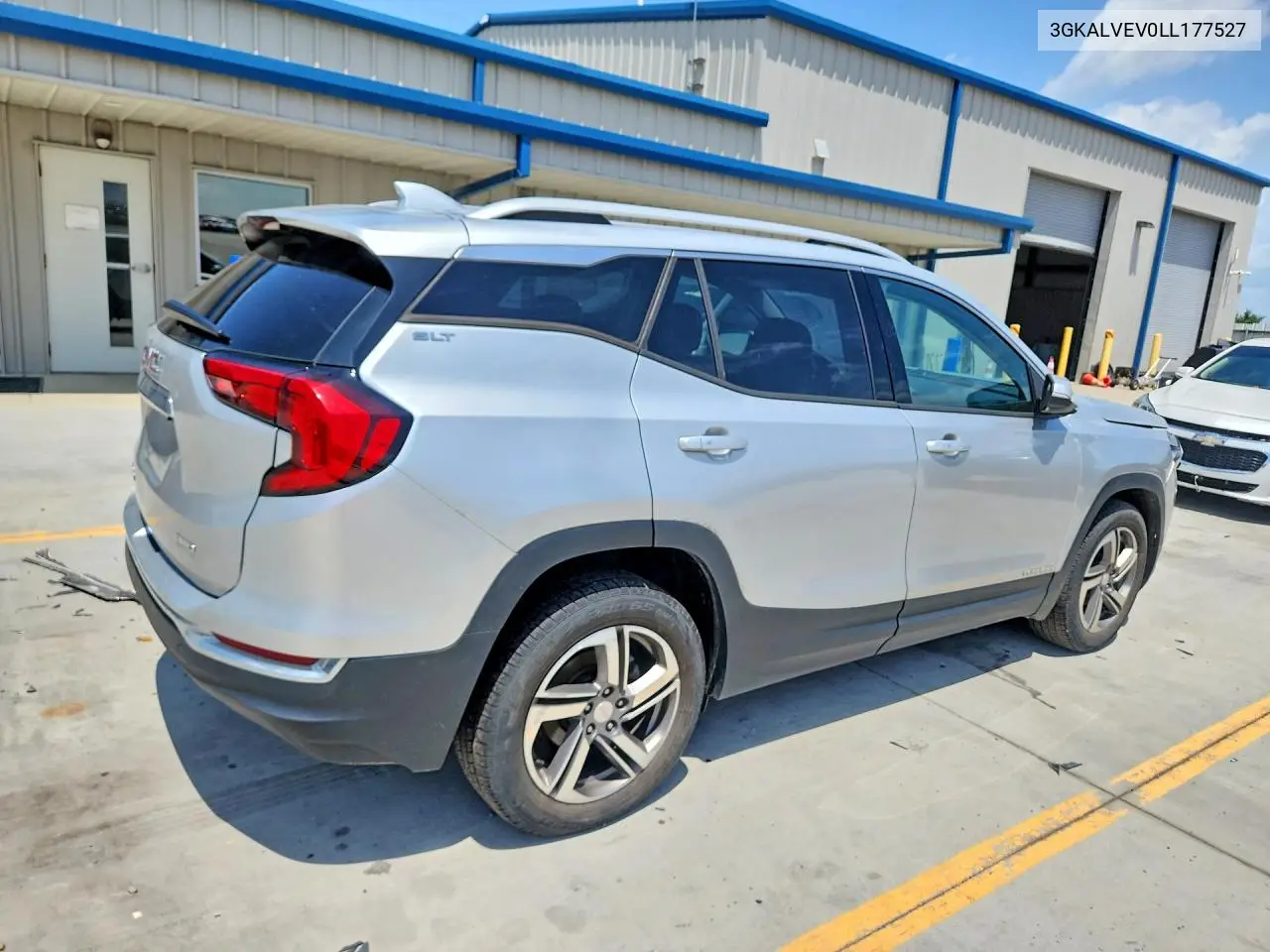 2020 GMC Terrain Slt VIN: 3GKALVEV0LL177527 Lot: 61716216