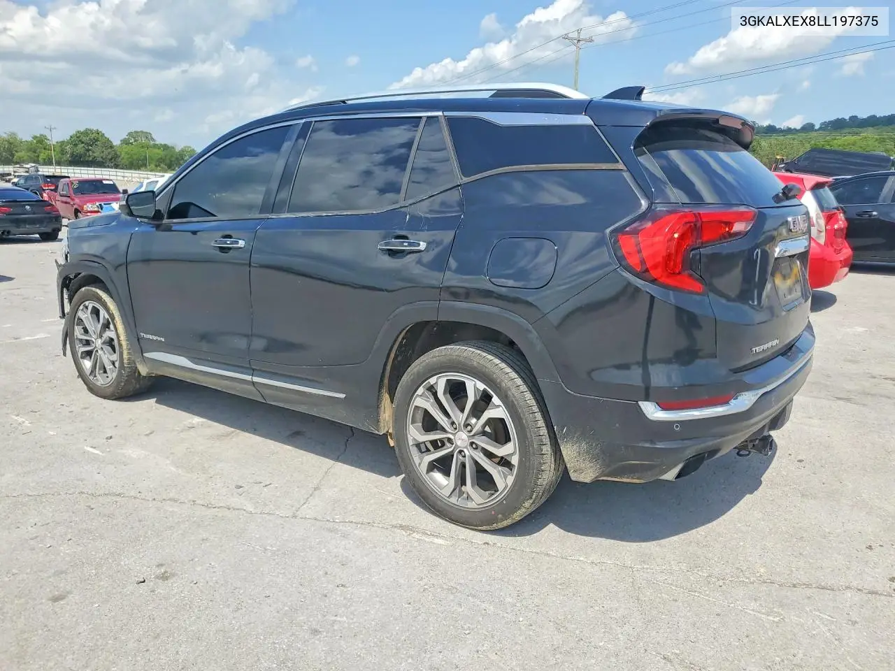2020 GMC Terrain Denali VIN: 3GKALXEX8LL197375 Lot: 62026306