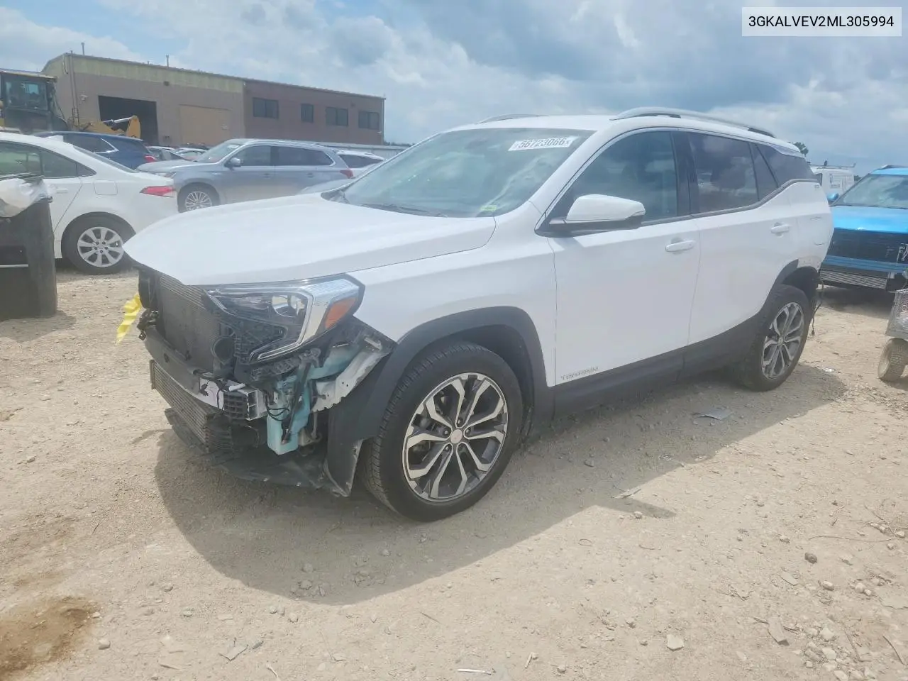 2021 GMC Terrain Slt VIN: 3GKALVEV2ML305994 Lot: 56723066