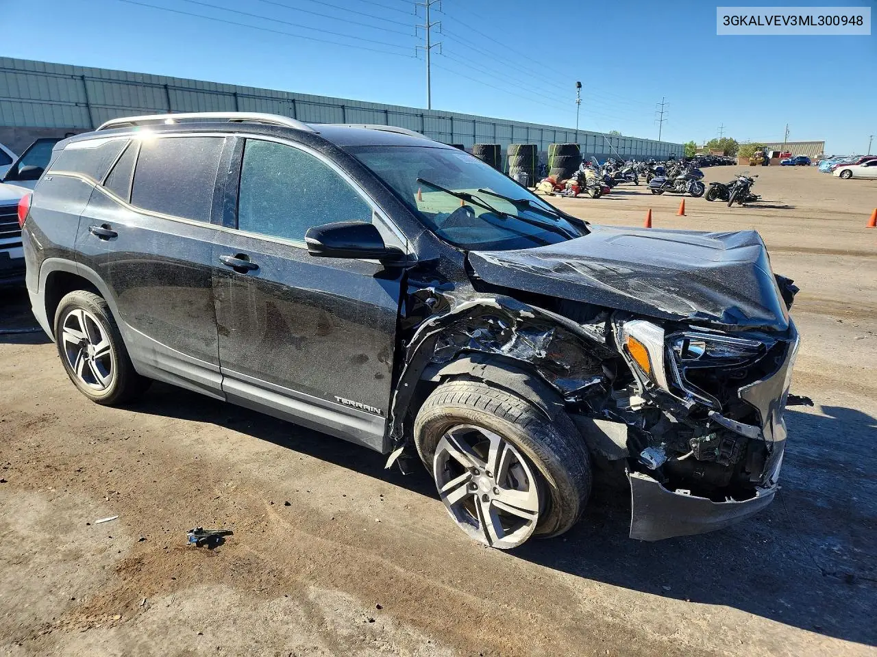 2021 GMC Terrain Slt VIN: 3GKALVEV3ML300948 Lot: 56872156