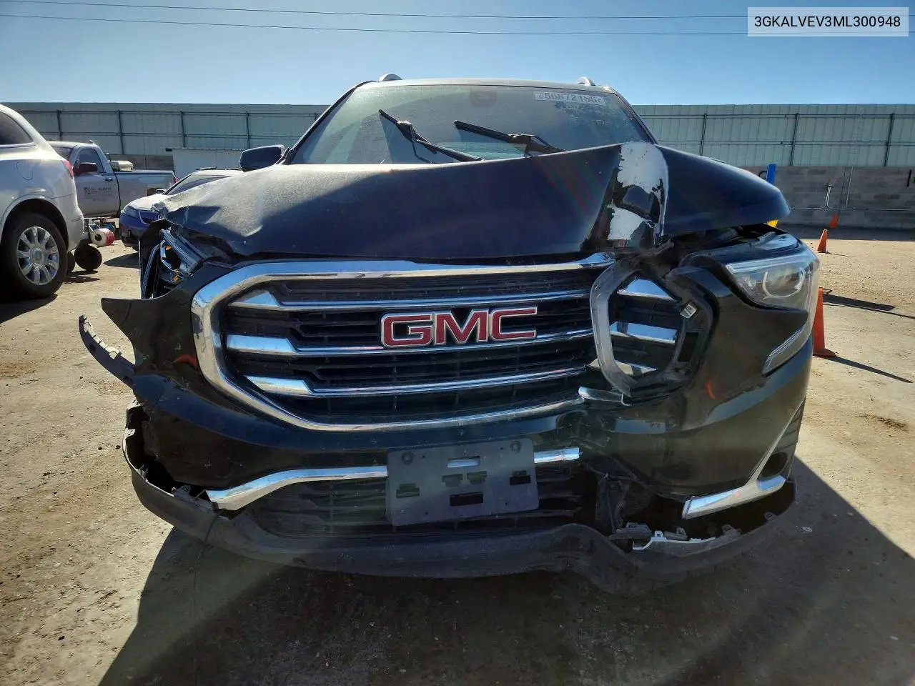 2021 GMC Terrain Slt VIN: 3GKALVEV3ML300948 Lot: 56872156
