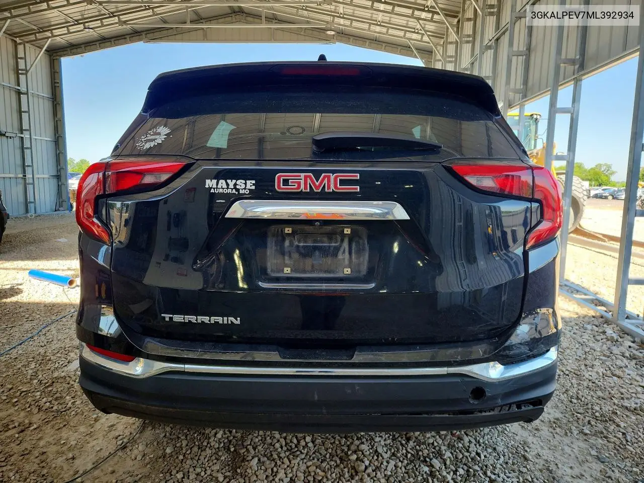 2021 GMC Terrain Slt VIN: 3GKALPEV7ML392934 Lot: 57666056