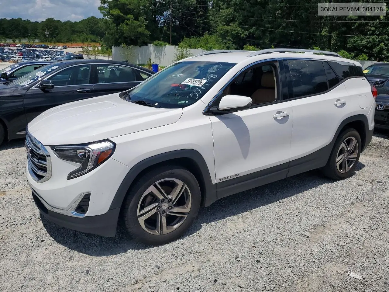 2021 GMC Terrain Slt VIN: 3GKALPEV6ML304178 Lot: 59785226
