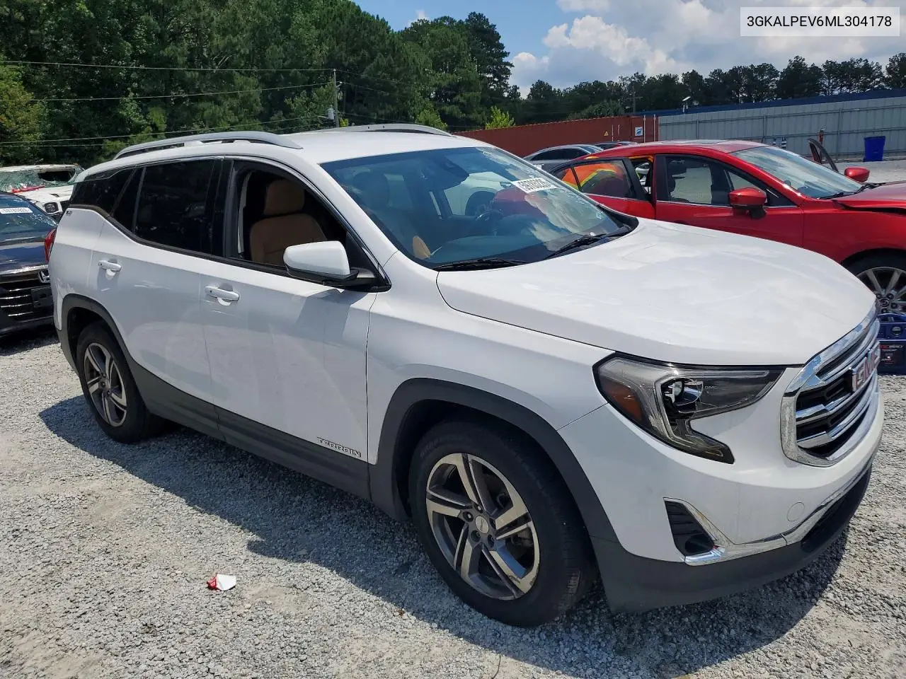 2021 GMC Terrain Slt VIN: 3GKALPEV6ML304178 Lot: 59785226