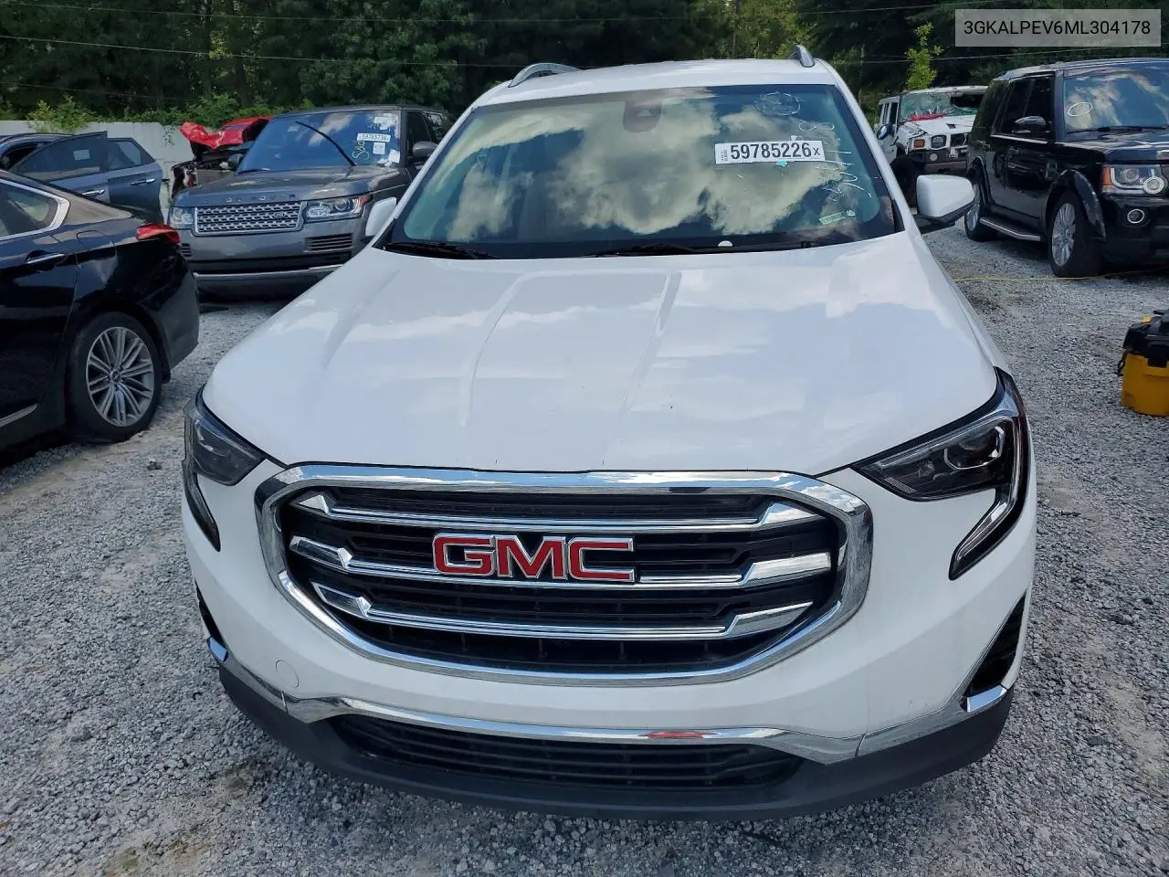 2021 GMC Terrain Slt VIN: 3GKALPEV6ML304178 Lot: 59785226