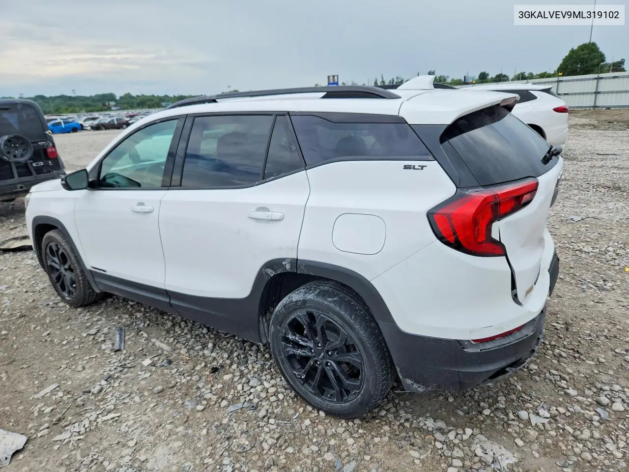 2021 GMC Terrain Slt VIN: 3GKALVEV9ML319102 Lot: 60153376