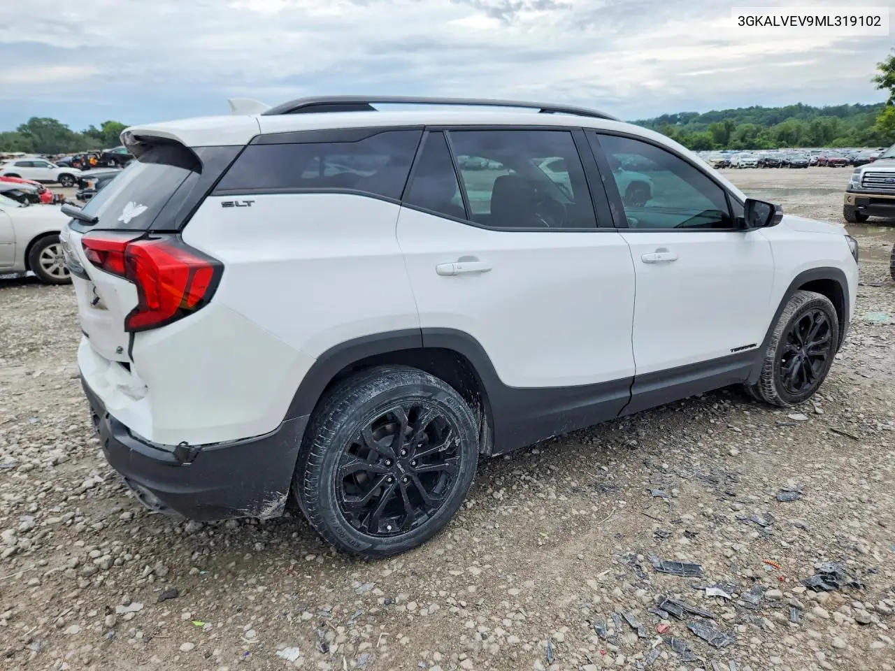 2021 GMC Terrain Slt VIN: 3GKALVEV9ML319102 Lot: 60153376