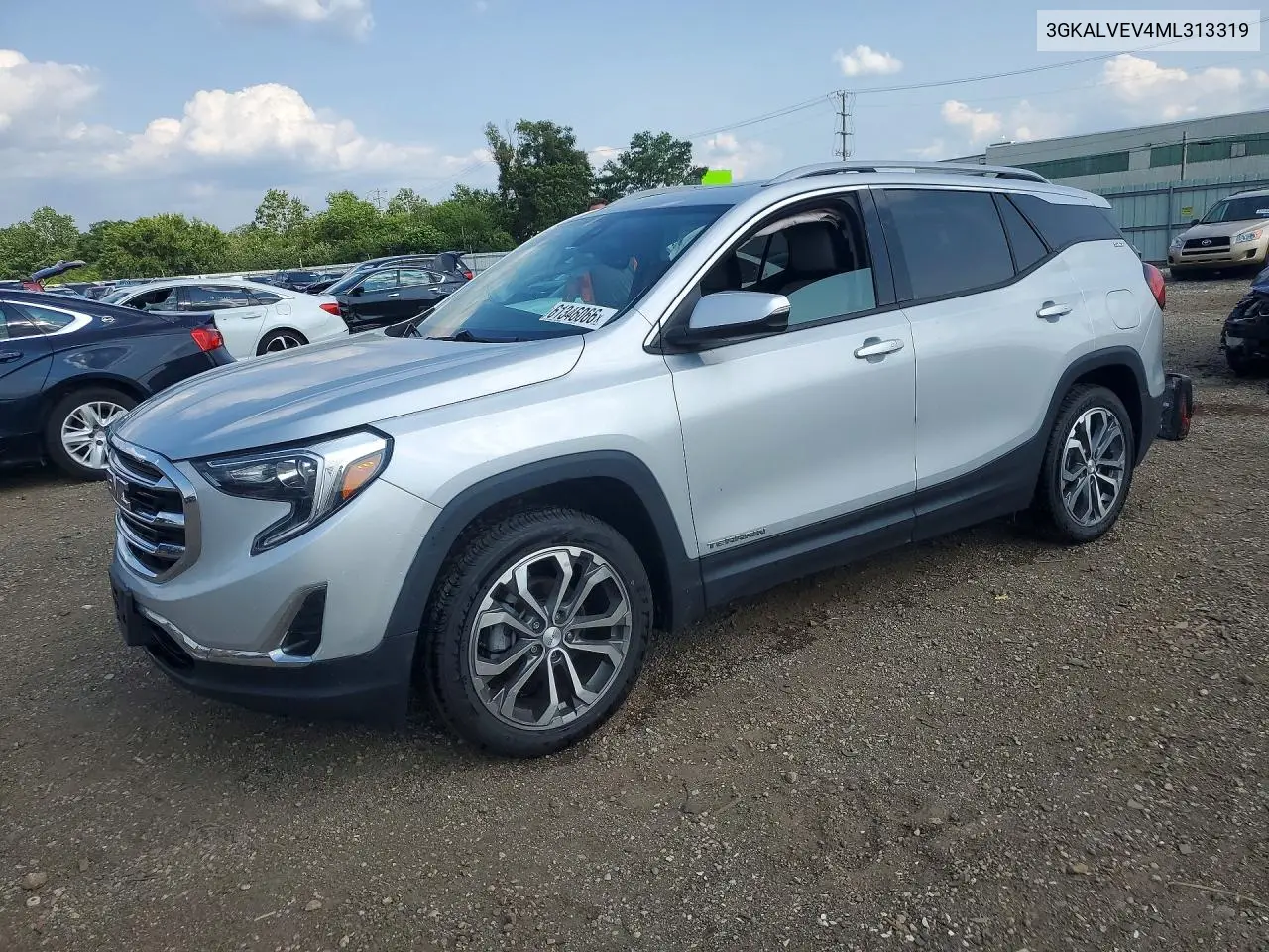 2021 GMC Terrain Slt VIN: 3GKALVEV4ML313319 Lot: 61346066