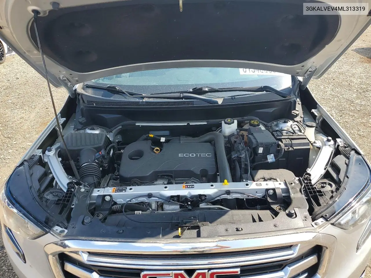 2021 GMC Terrain Slt VIN: 3GKALVEV4ML313319 Lot: 61346066