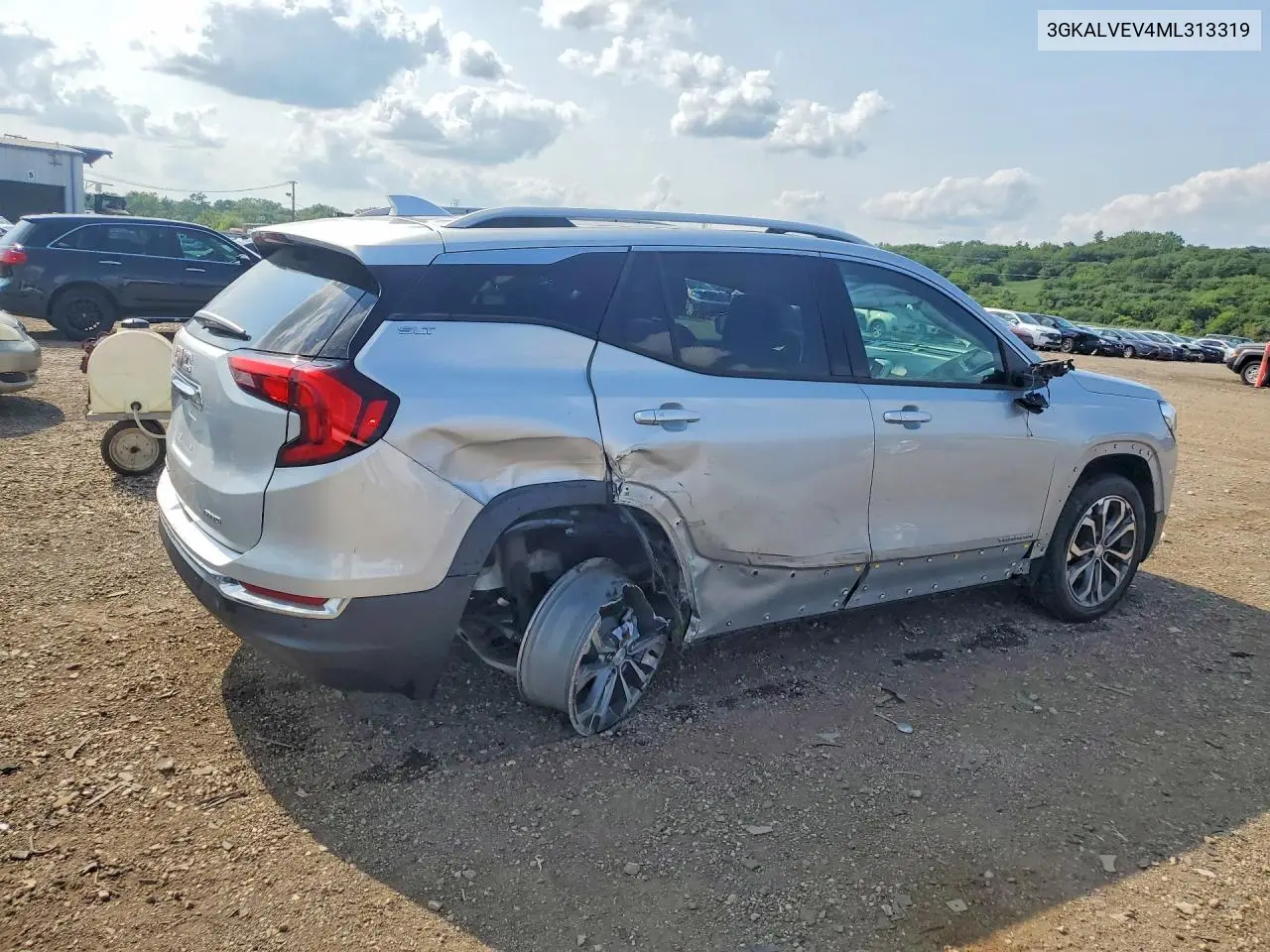 2021 GMC Terrain Slt VIN: 3GKALVEV4ML313319 Lot: 61346066