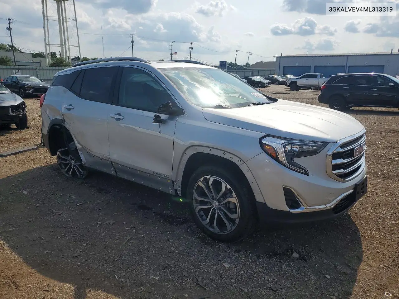 2021 GMC Terrain Slt VIN: 3GKALVEV4ML313319 Lot: 61346066