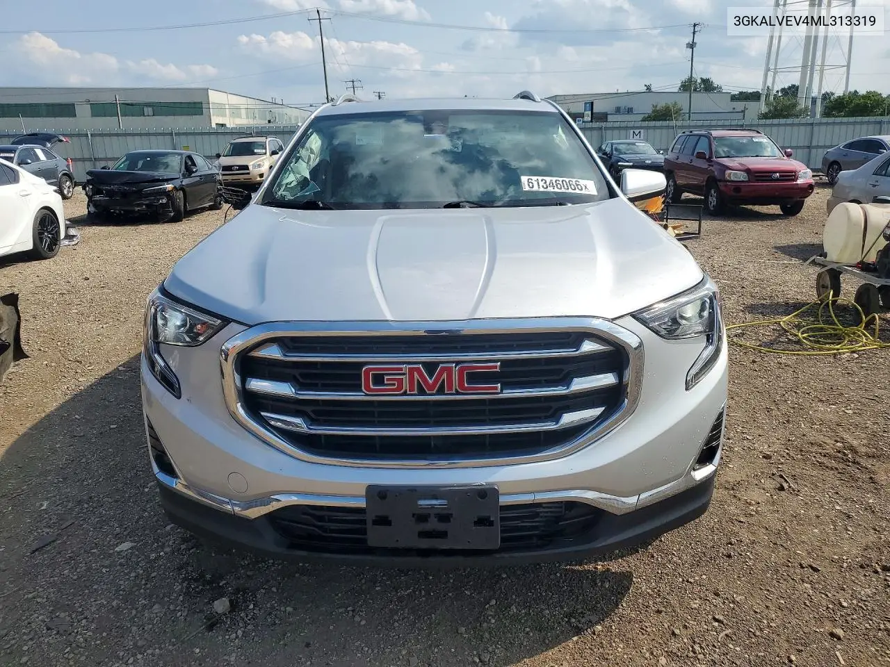 2021 GMC Terrain Slt VIN: 3GKALVEV4ML313319 Lot: 61346066