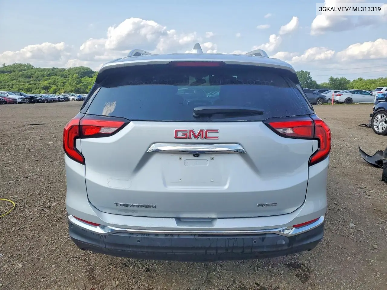 2021 GMC Terrain Slt VIN: 3GKALVEV4ML313319 Lot: 61346066
