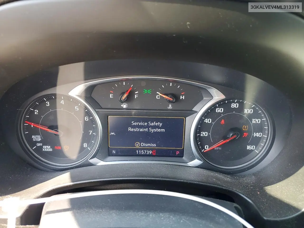 2021 GMC Terrain Slt VIN: 3GKALVEV4ML313319 Lot: 61346066