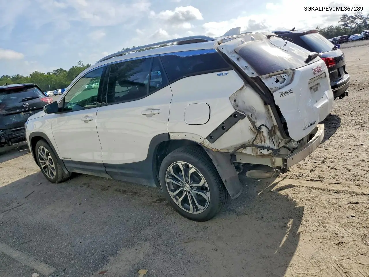 2021 GMC Terrain Slt VIN: 3GKALPEV0ML367289 Lot: 61402056