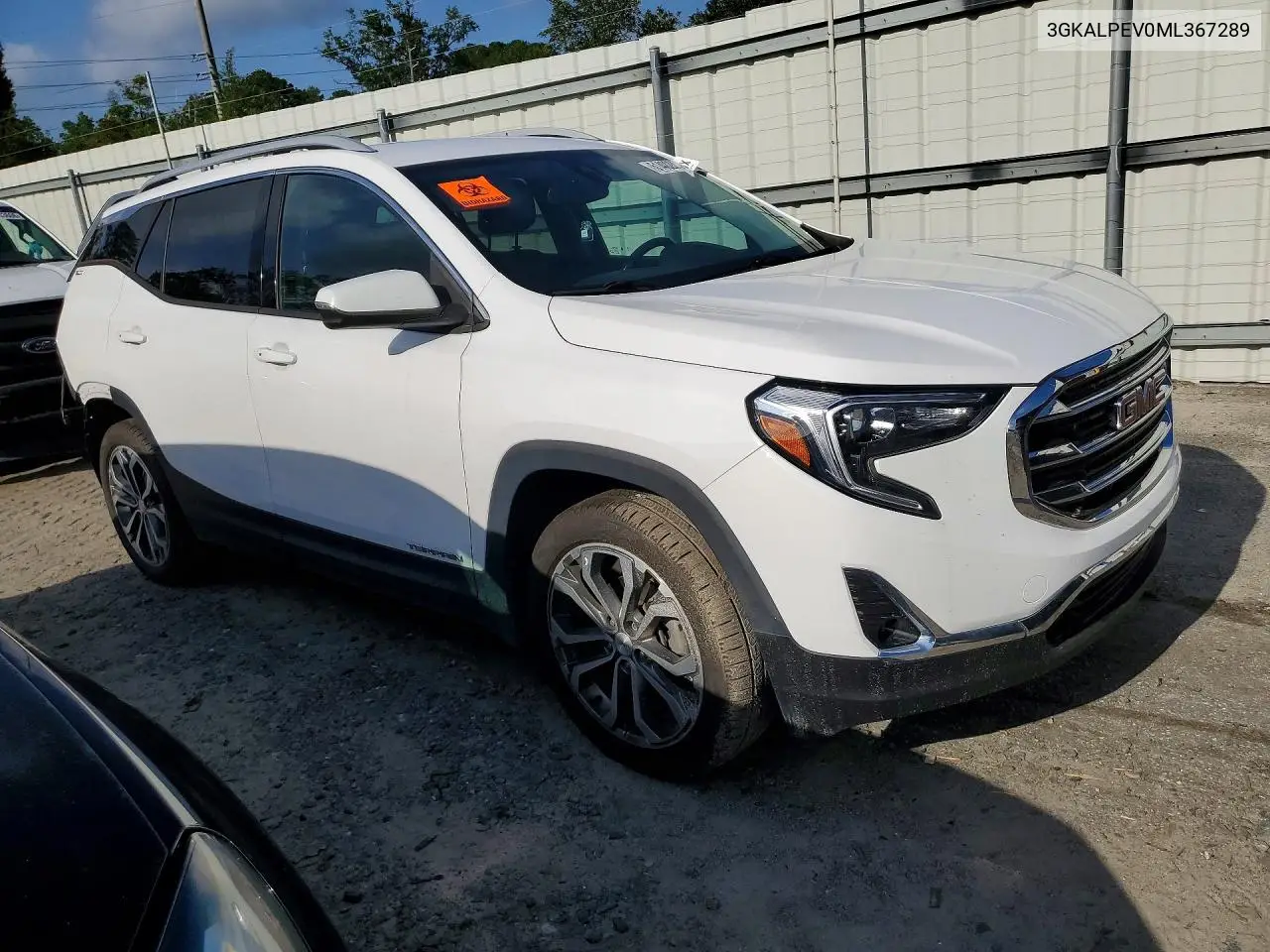 2021 GMC Terrain Slt VIN: 3GKALPEV0ML367289 Lot: 61402056