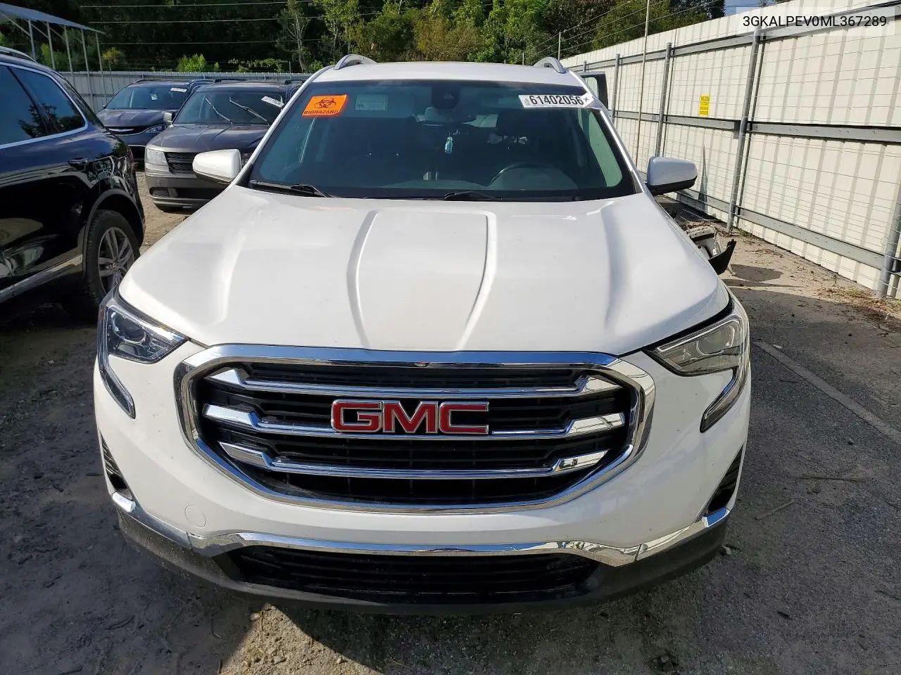 2021 GMC Terrain Slt VIN: 3GKALPEV0ML367289 Lot: 61402056