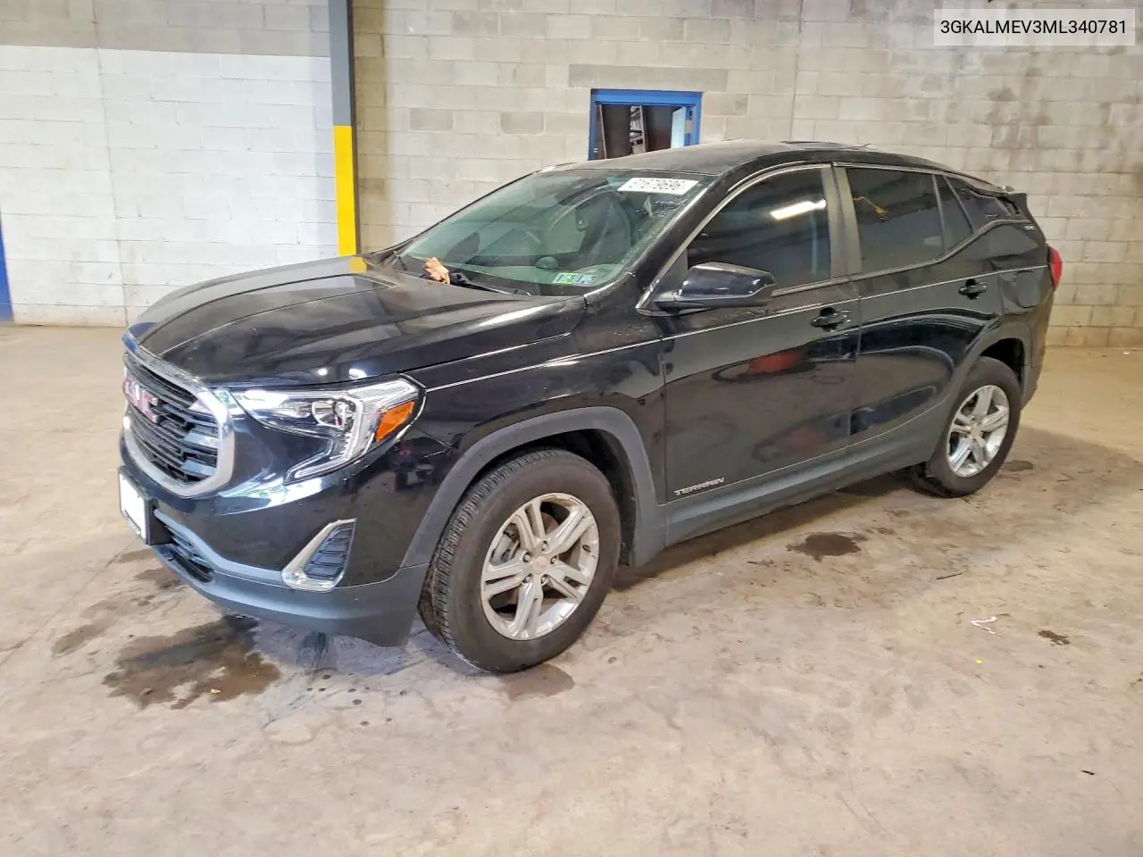 3GKALMEV3ML340781 2021 GMC Terrain Sle