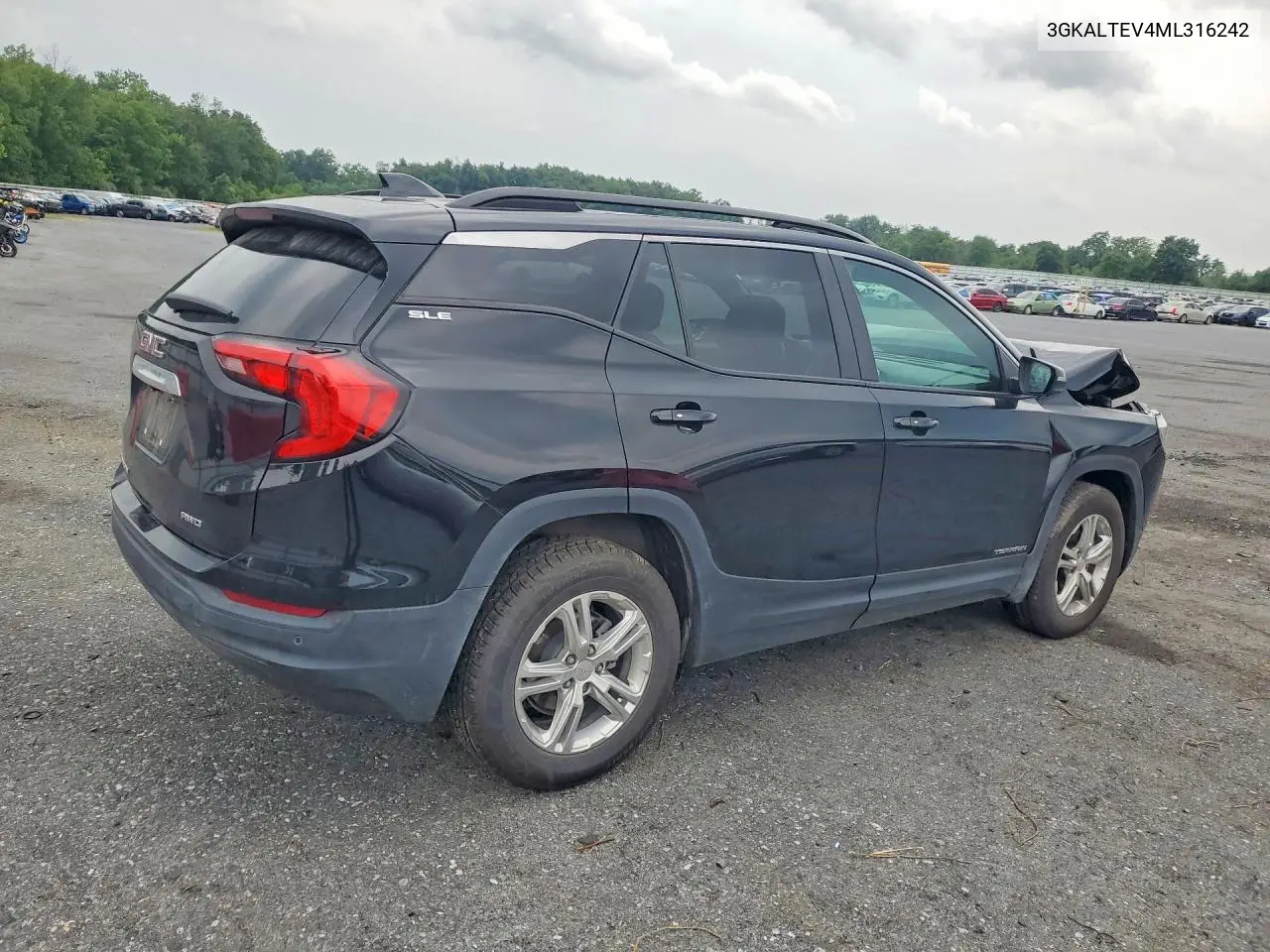2021 GMC Terrain Sle VIN: 3GKALTEV4ML316242 Lot: 61947736