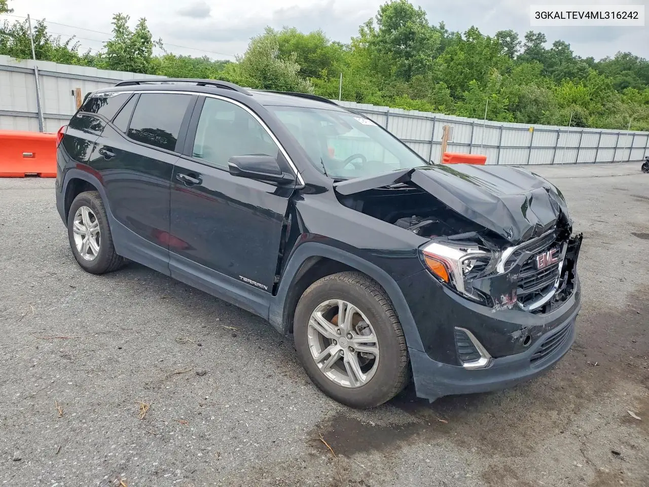 2021 GMC Terrain Sle VIN: 3GKALTEV4ML316242 Lot: 61947736